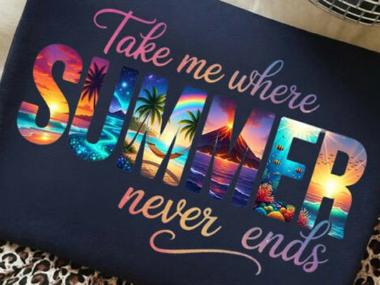 Take Me Where Summer Ends Graphic Tee