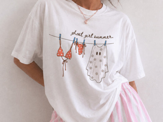 Ghost Girl Summer Graphic Tee