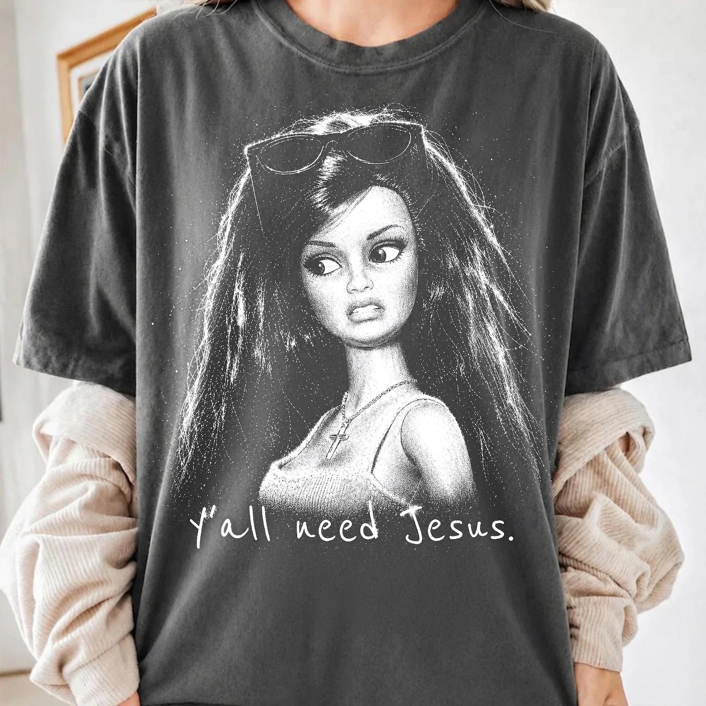 Y'all Need Jesus Graphic Tee