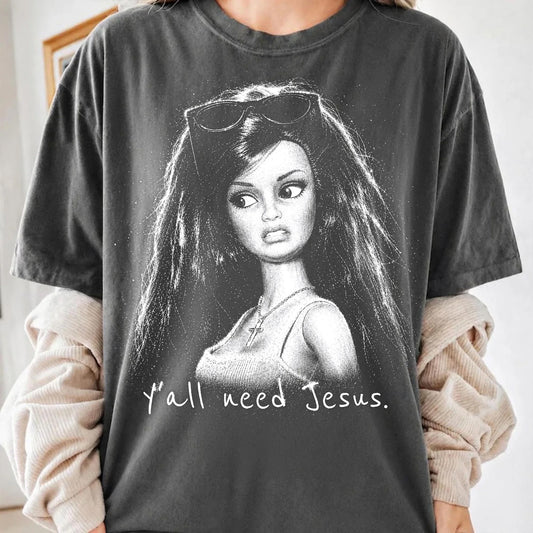 Y'all Need Jesus Graphic Tee