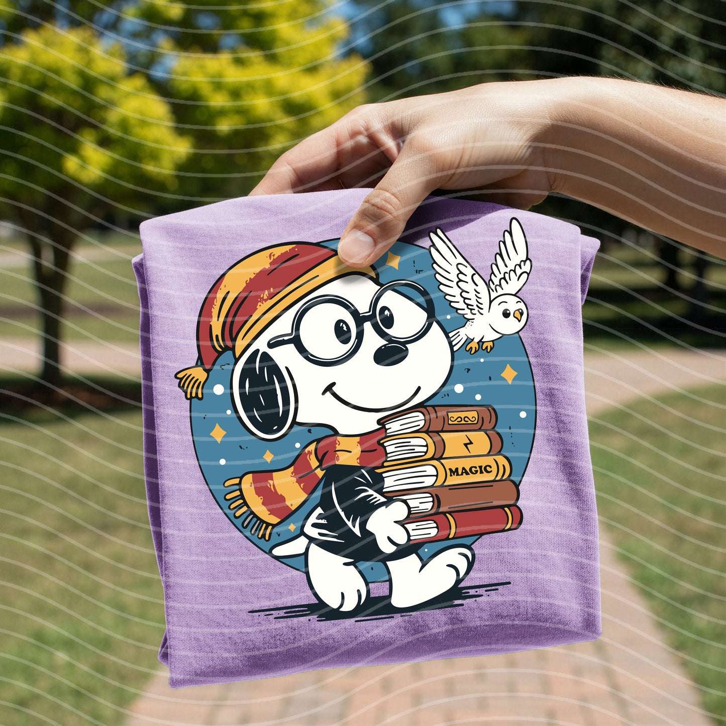 Magic Snoopy Graphic Tee