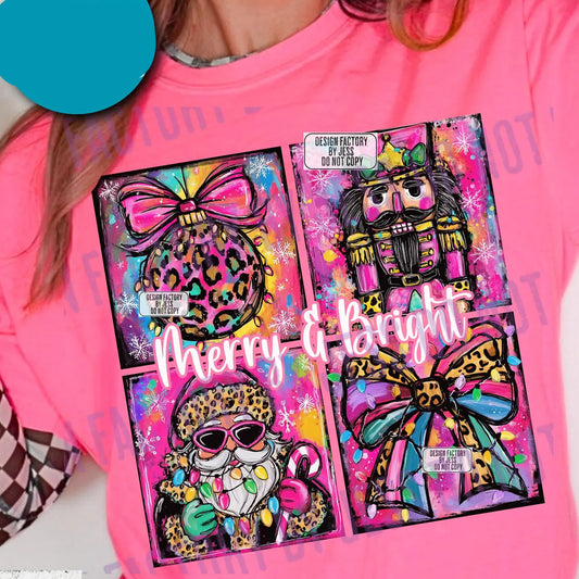 Merry & Bright Graphic Tee