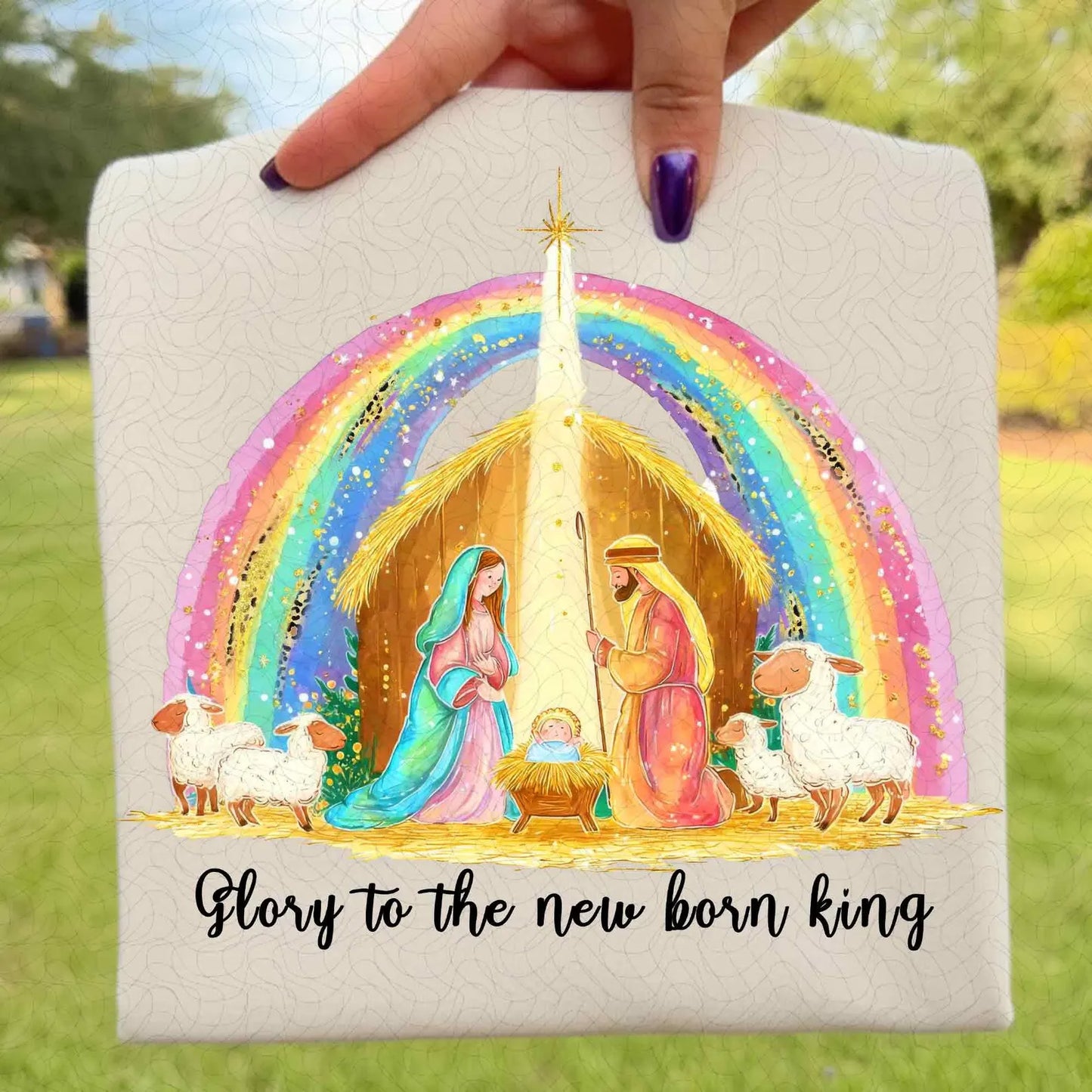 Glory to the Newborn King Graphic Tee