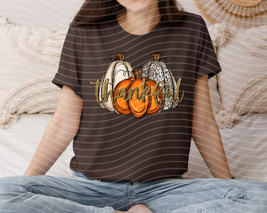 Thankful Pumpkins Graphic Tee