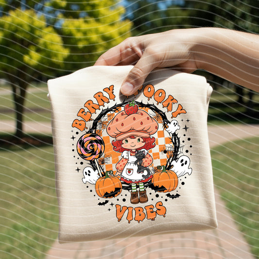 Berry Spooky Vibes Graphic Tee