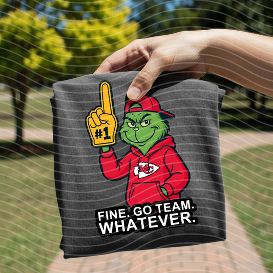 Fine Go Team Whatever Chiefs Graphic Tee