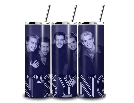 NSync 20 oz Skinny Tumbler