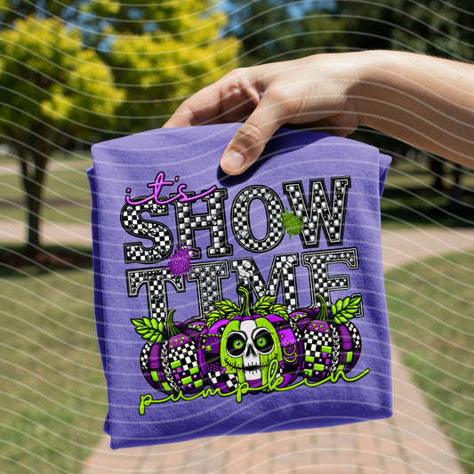 It's Showtime Pumpkin Graphic Tee