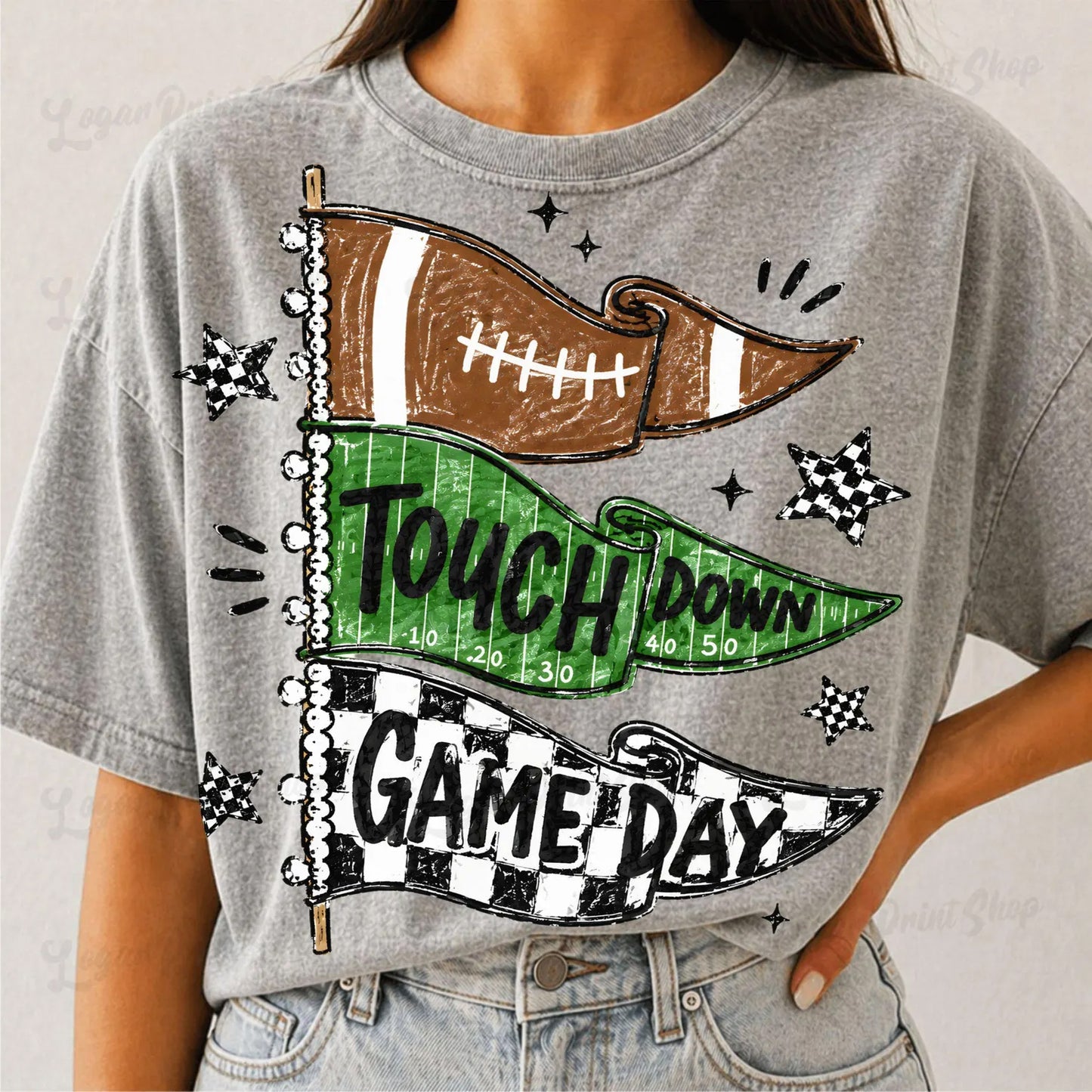 Touchdown Game Day Graphic Tee