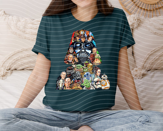 SW Collage Graphic Tee