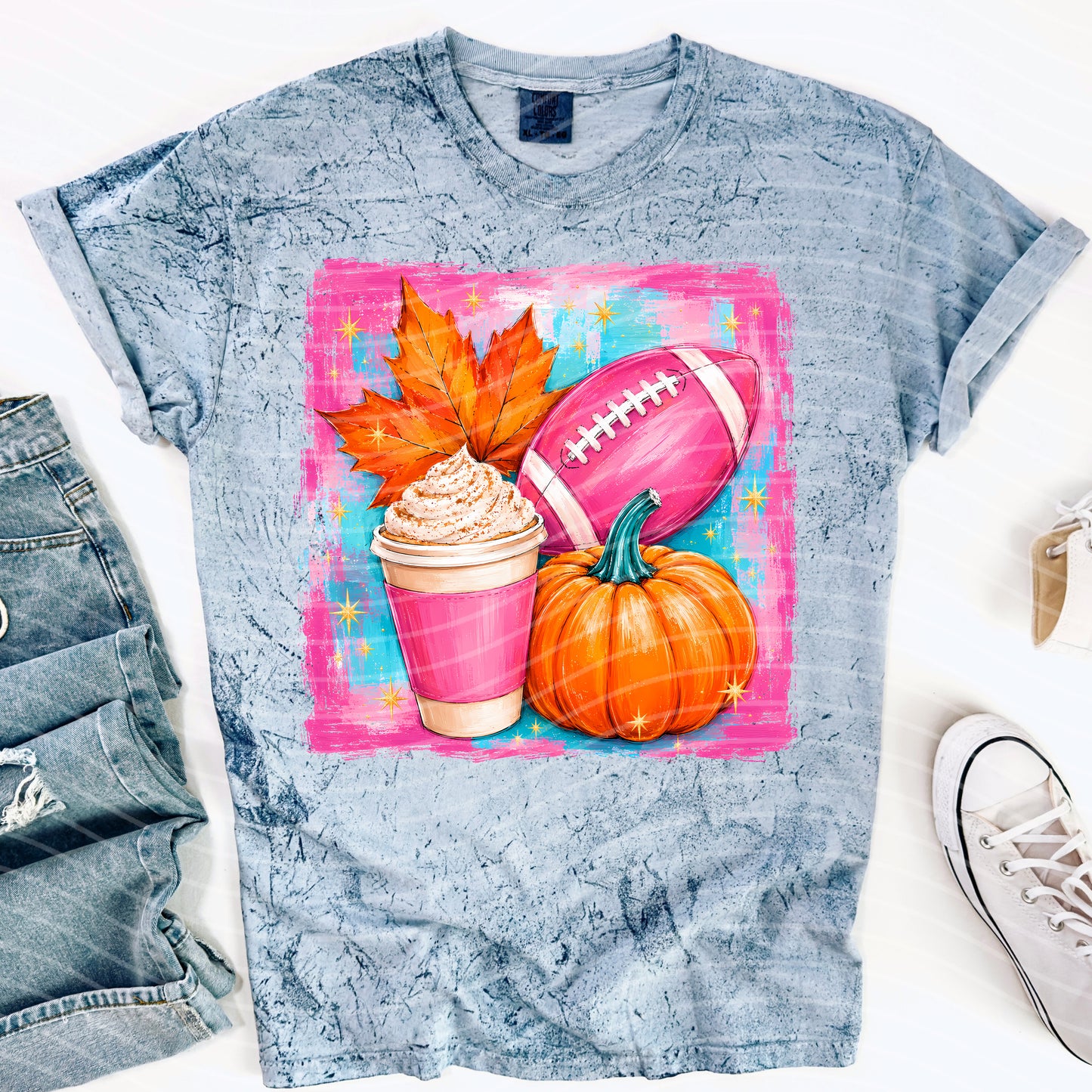 Football & Fall Graphic Tee