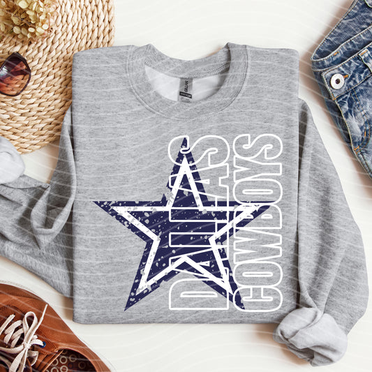 Cowboys Retro Graphic Tee