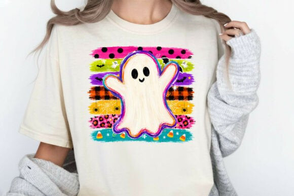 Ghost Stripes Graphic Tee