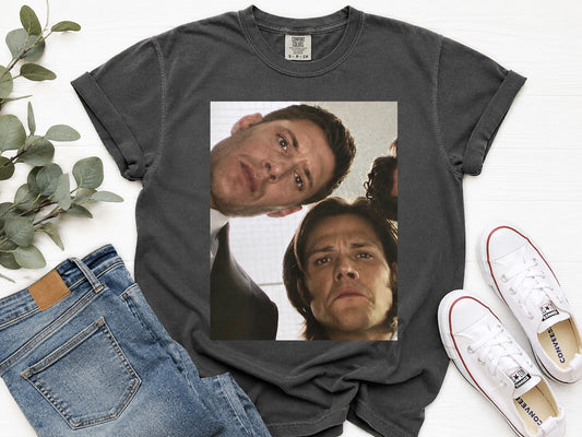 Supernatural Peeking Graphic Tee