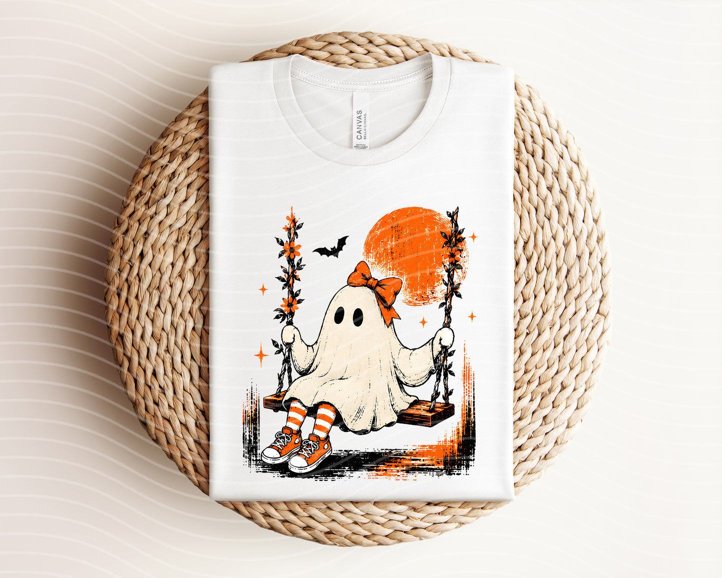 Swinging Ghost Graphic Tee