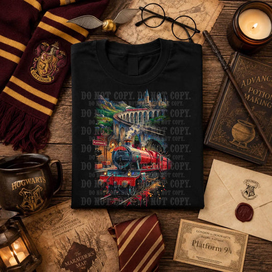 Hogwarts Train Graphic Tee