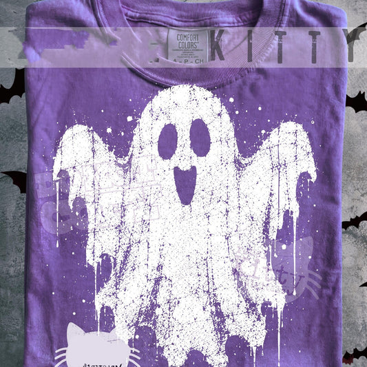 Splatter Ghost Graphic Tee