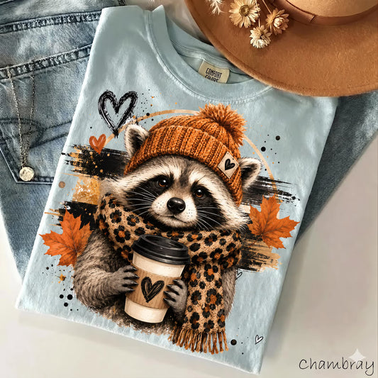 Boujee Raccoon Graphic Tee