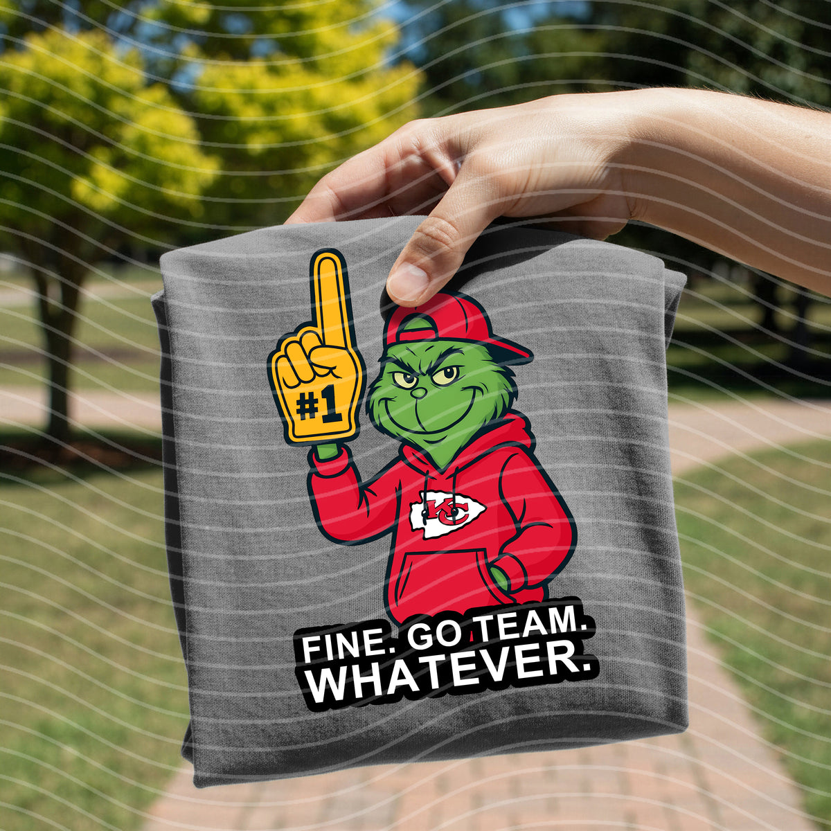 Fine Go Team Whatever Chiefs Graphic Tee