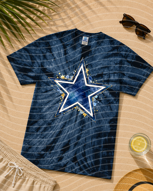 Cowboys Watercolor Graphic Tee