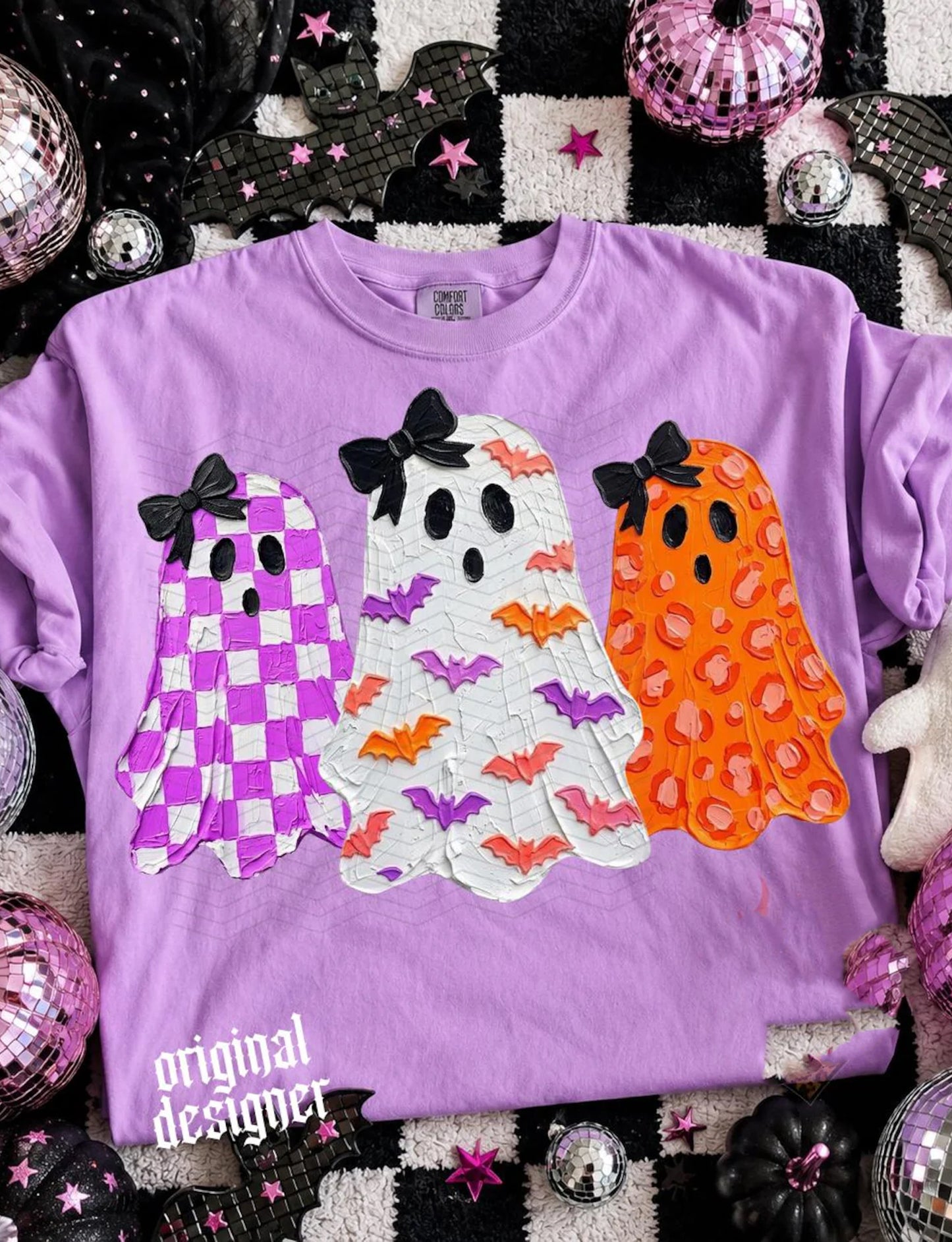 Painted Ghosts Graphic Tee