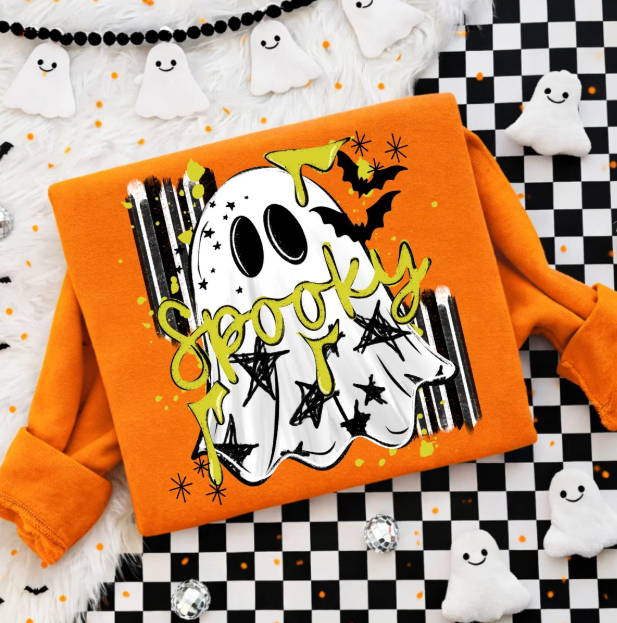 Spooky Ghost Graphic Tee