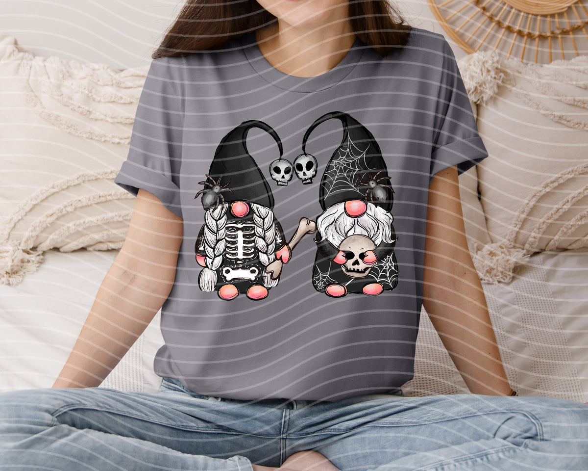 Skeleton Gnomes Graphic Tee