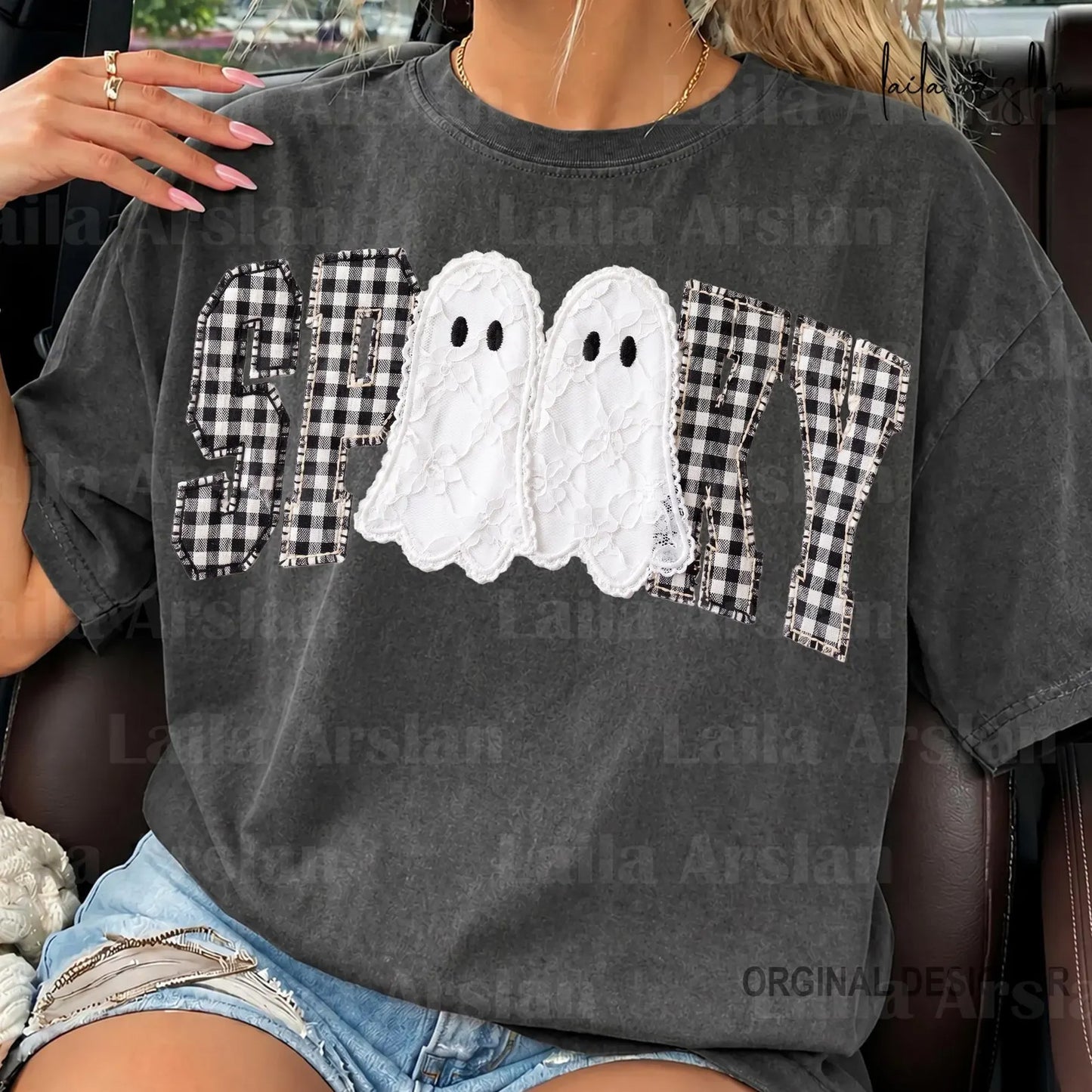 Spooky Ghosts Graphic Tee