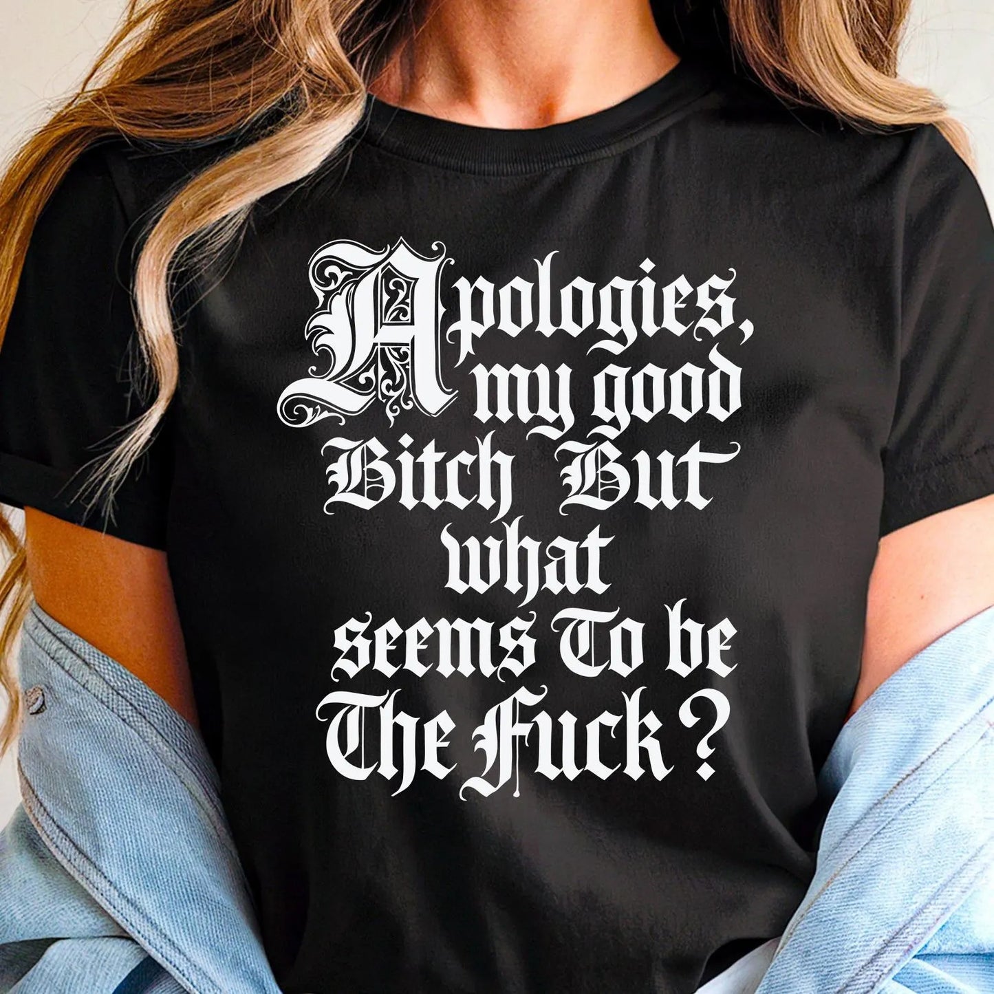 Apologies Graphic Tee