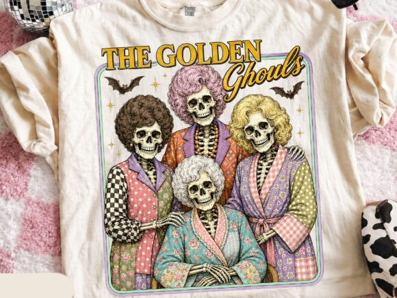 The Golden Ghouls Graphic Tee