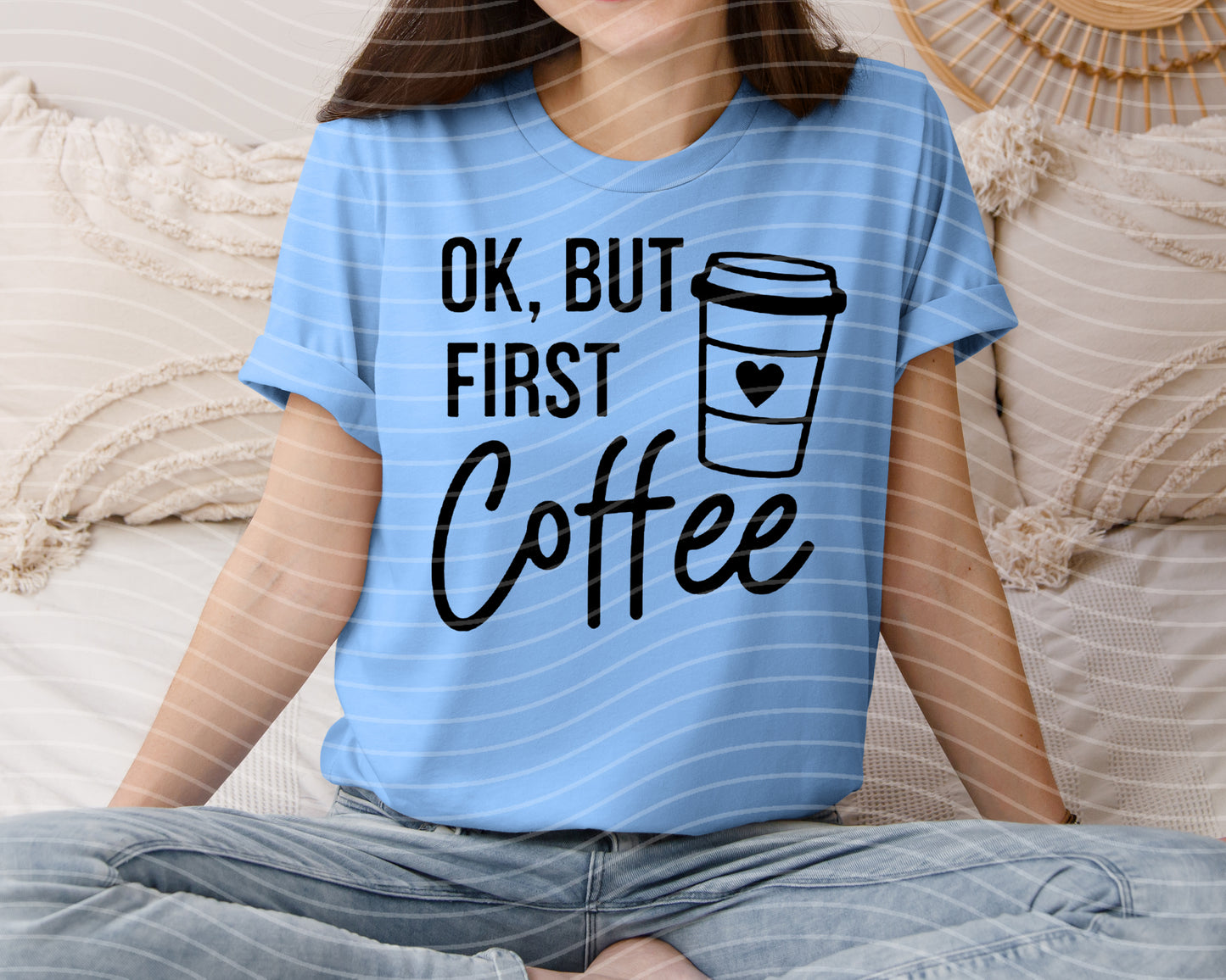 Ok But First Coffee Graphic Tee