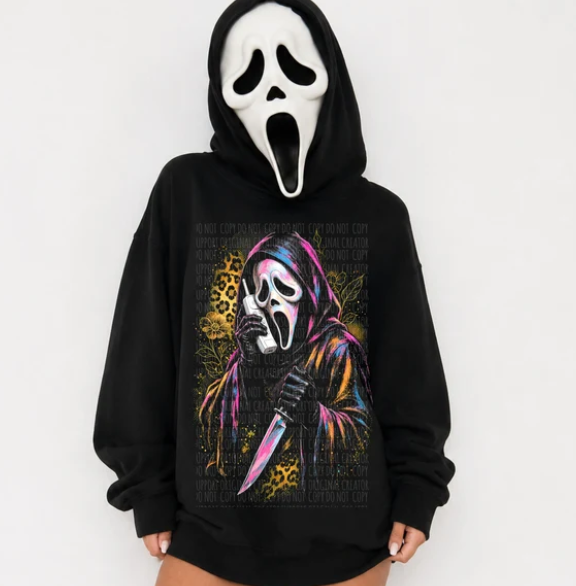 Scream Leopard Graphic Tee