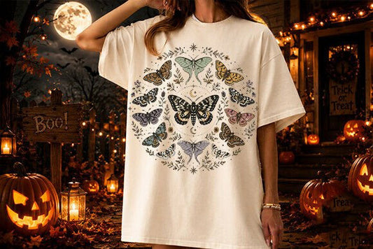Dark Moths Graphic Tee