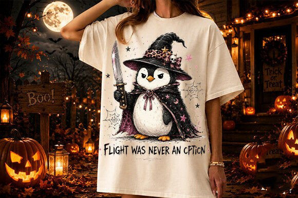 Flight Was Never an Option Graphic Tee