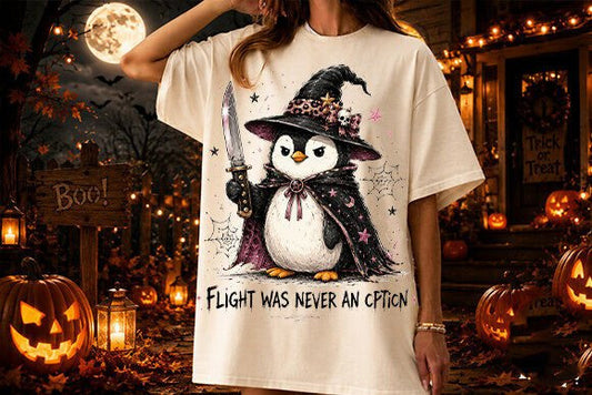 Flight Was Never an Option Graphic Tee