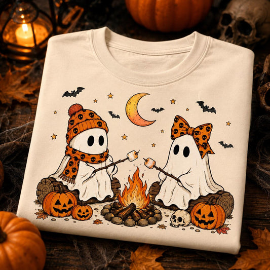 Campfire Ghosts Graphic Tee