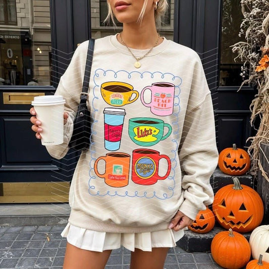 Stars Hollow Cups Graphic Tee