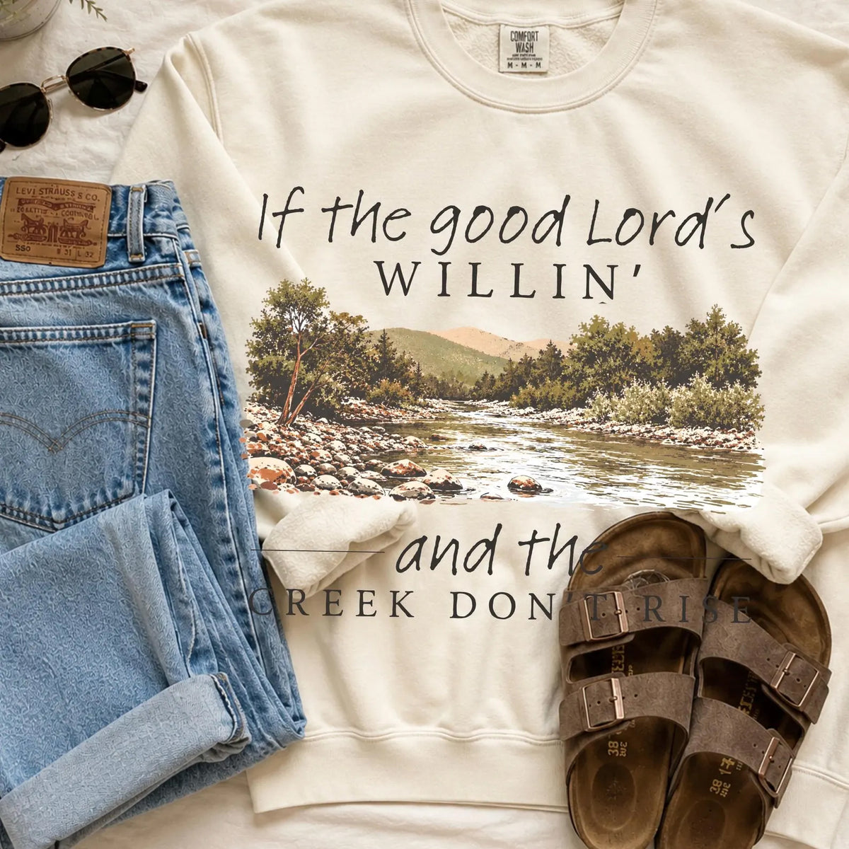 If the Good Lord's Willin Graphic Tee