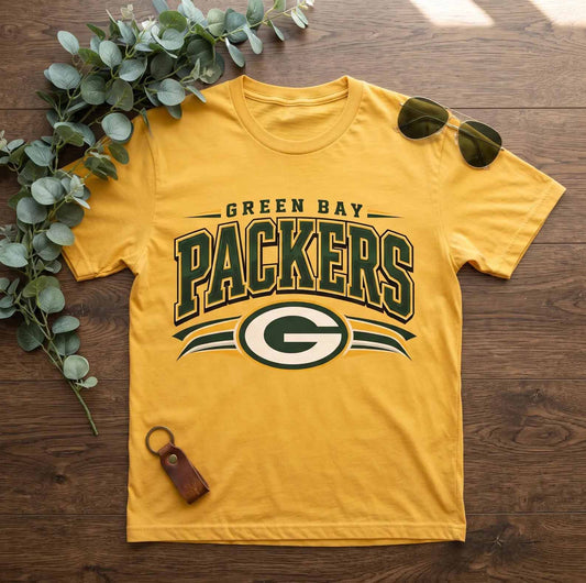 Packers Stripe Graphic Tee