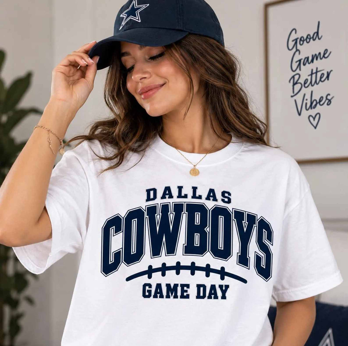 Cowboys Game Day Graphic Tee