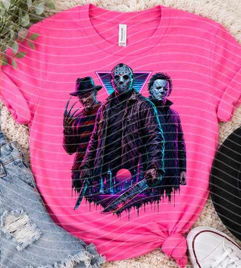 Neon Horror Boys Graphic Tee