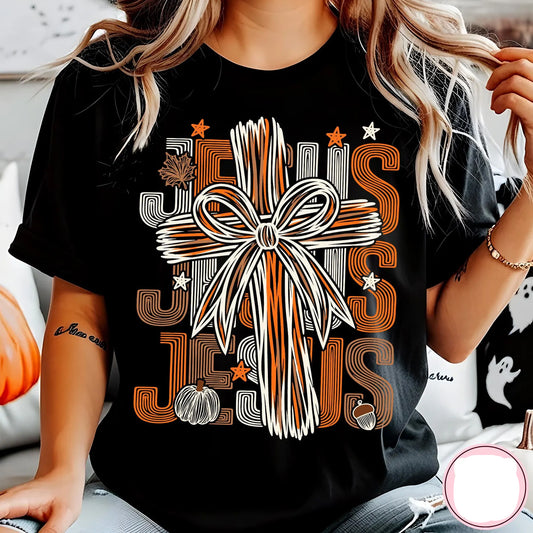 Jesus Fall Graphic Tee