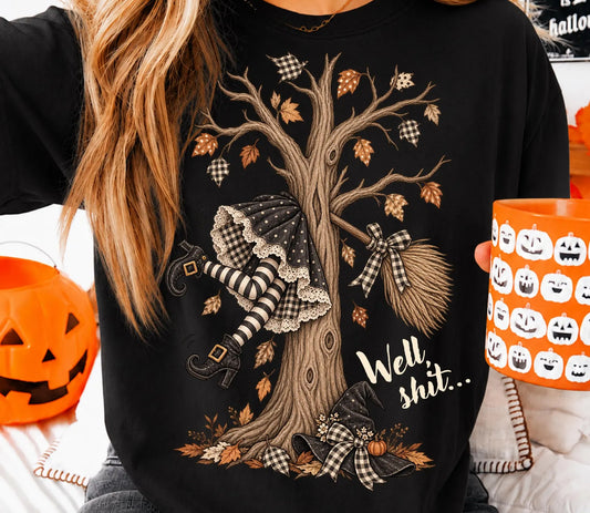 Stuck Witch Graphic Tee
