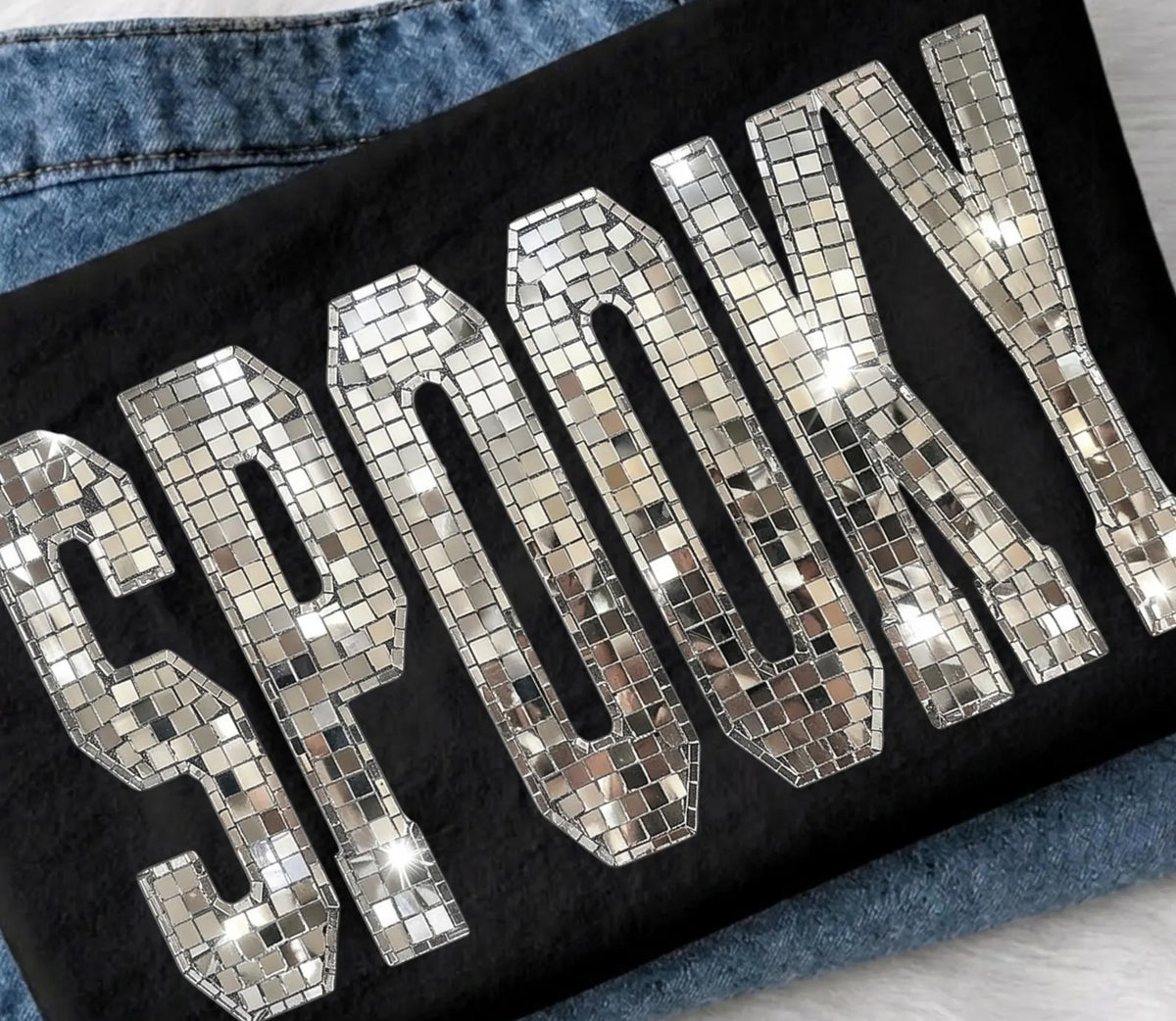 Spooky Disco Ball Graphic Tee