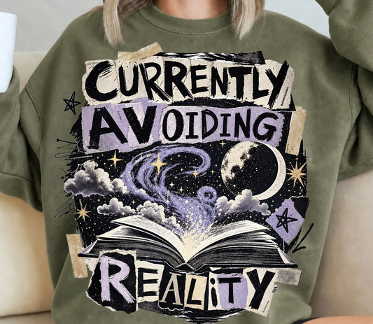 Currently Avoiding Reality Graphic Tee