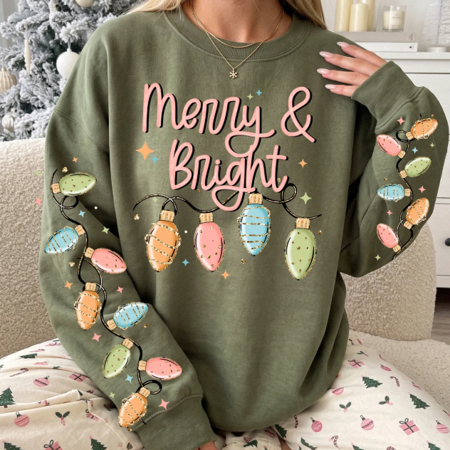 Merry & Bright Graphic Tee