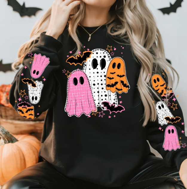 Dotty Ghosts Graphic Tee