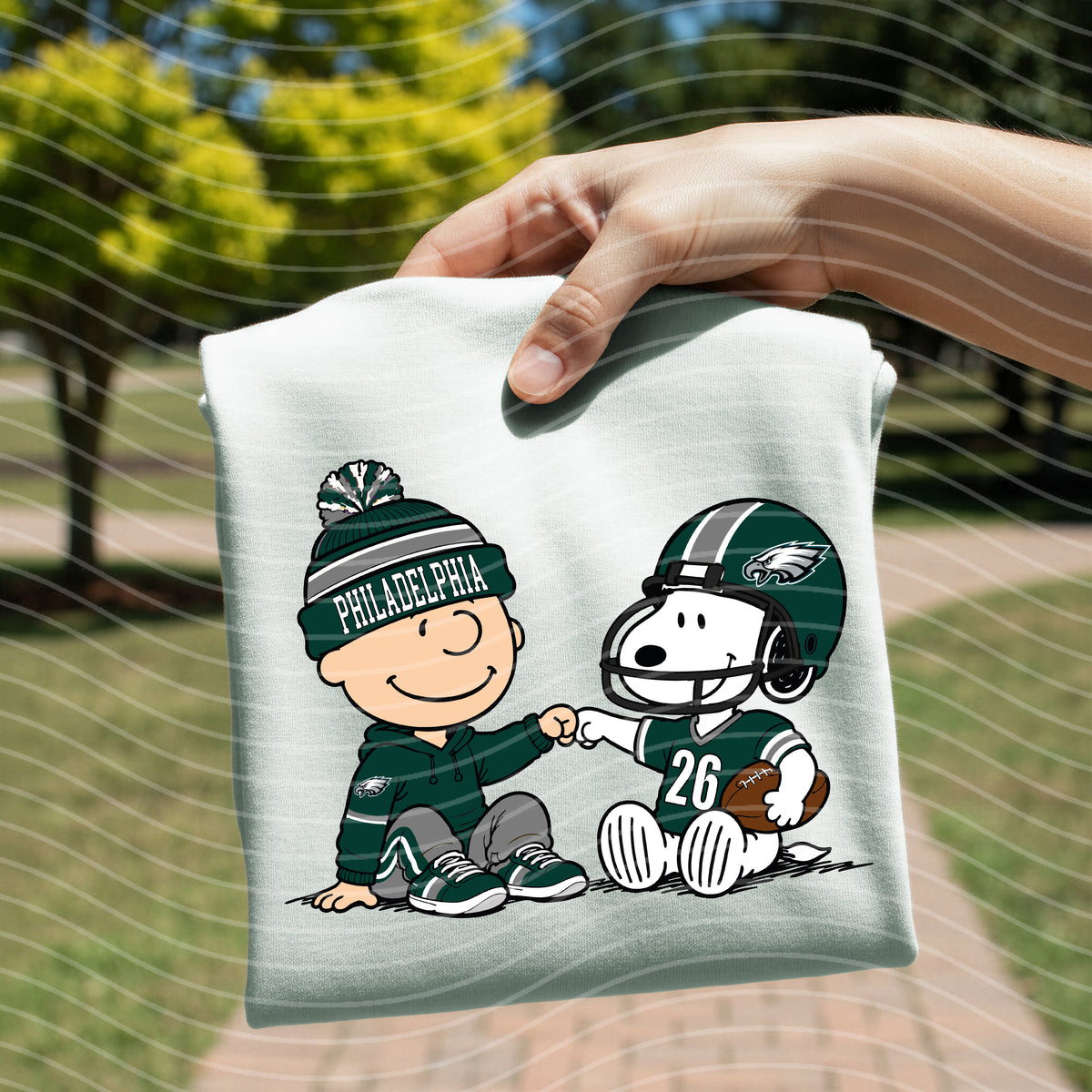 Eagles Snoopy Graphic Tee
