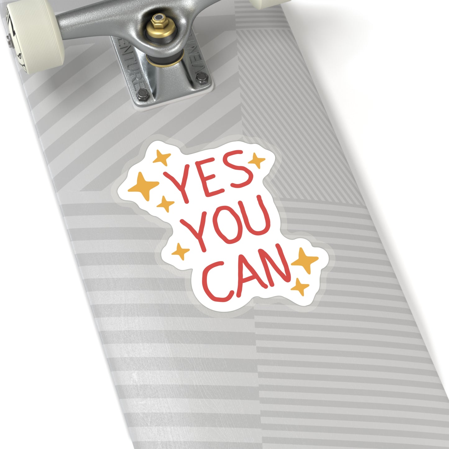 Yes You Can Sticker Bright Colors | Fun Stickers | Happy Stickers | Must Have Stickers | Laptop Stickers | Best Stickers | Gift Ideas