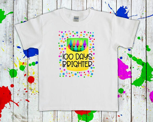 100 Days Brighter Graphic Tee Graphic Tee
